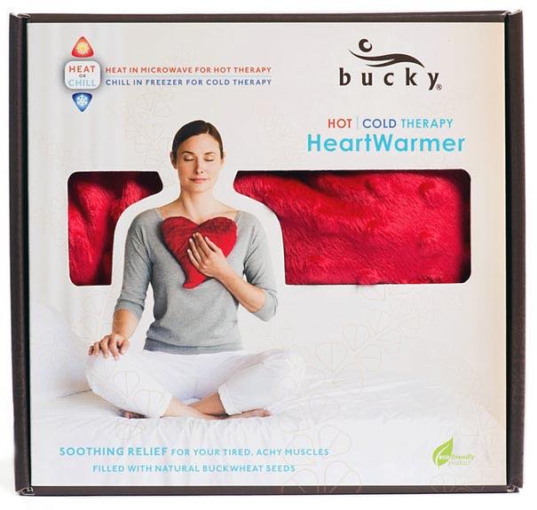 Bucky heartWarmer packaging